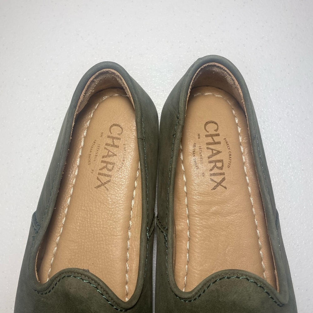 Clarks Women's Green Loafers - Picture 3 of 5